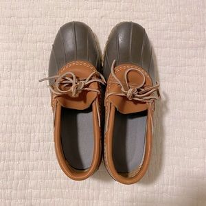 Women’s Bean Boots, Rubber Moc sz 9